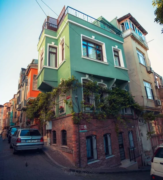 Renkli Balat evleri, tarihi ve kültürel gezi _by fotoloji