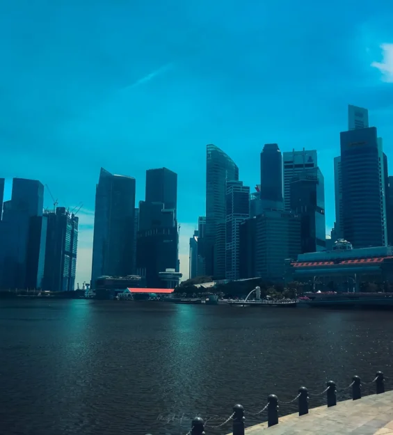 Singapur silüetinin göz alıcı manzarası, modern mimariyle öne çıkıyor _by fotoloji