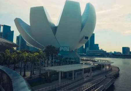 singapur-fotograf.galerisi-46 Singapur'un ikonik Lotus Tasarım Müzesi ve şehir manzarası _by fotoloji