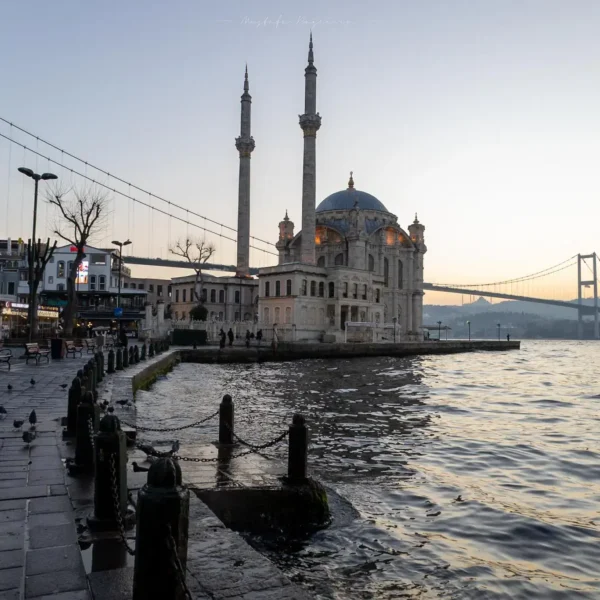 Ortaköy Camii ve Boğaz köprüsü