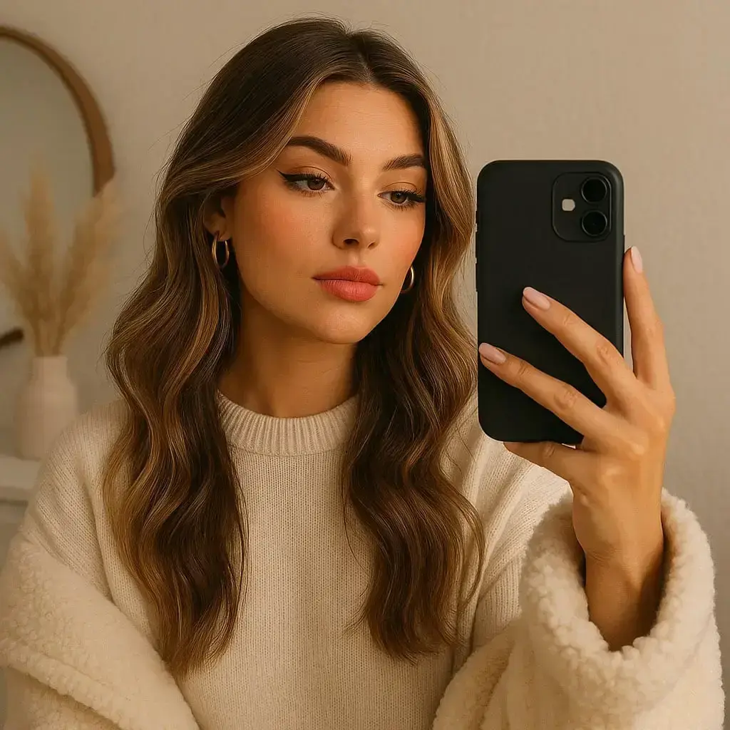 Taze salatanın tadını çıkaran kadın, sağlıklı beslenme alışkanlıklarını teşvik ediyor.